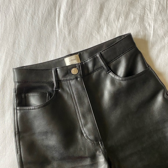 Aritzia Wilfred Melina Leather Pant - Picture 2 of 4